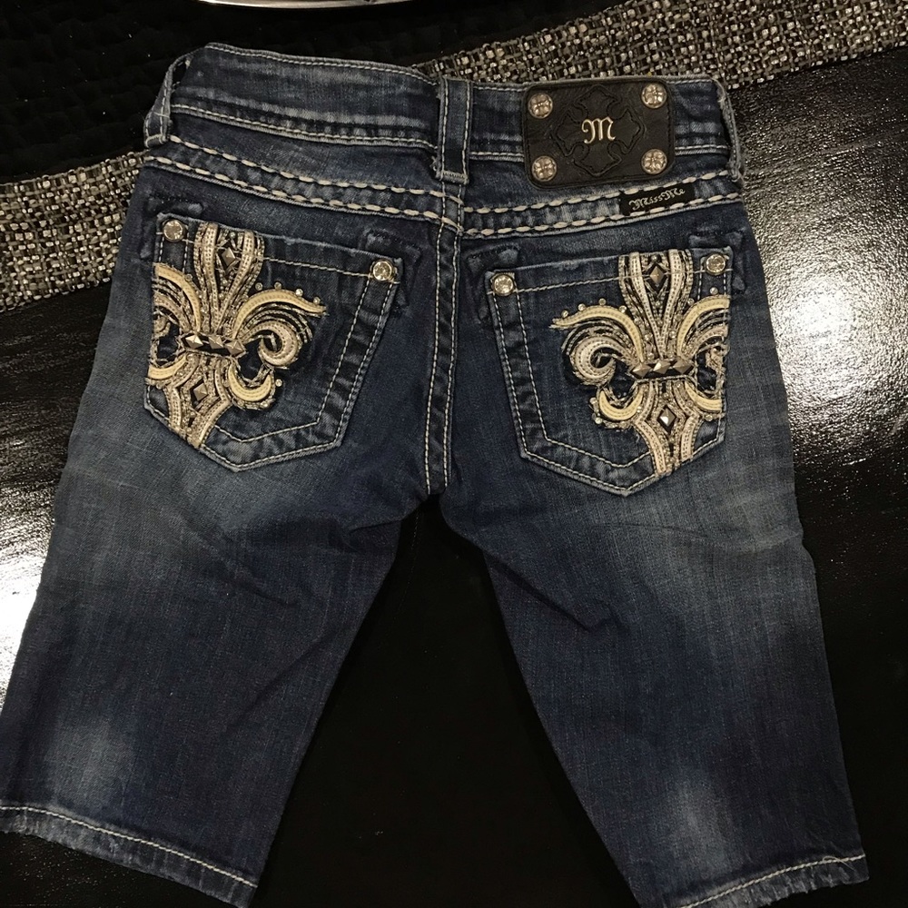 Miss Me Bermuda Shorts (not plus size)